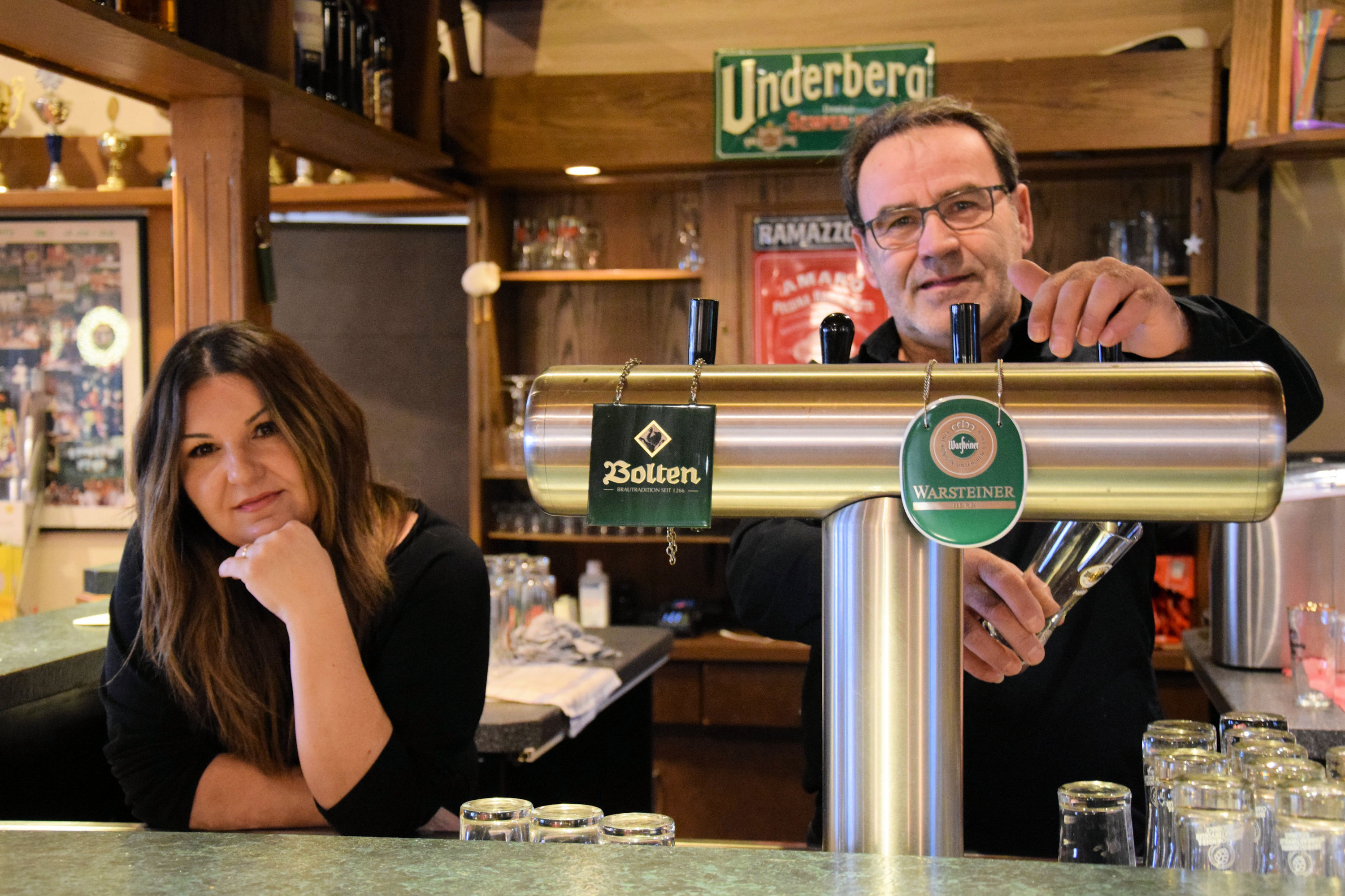 Marina Apostolidou und Sakis Angelis