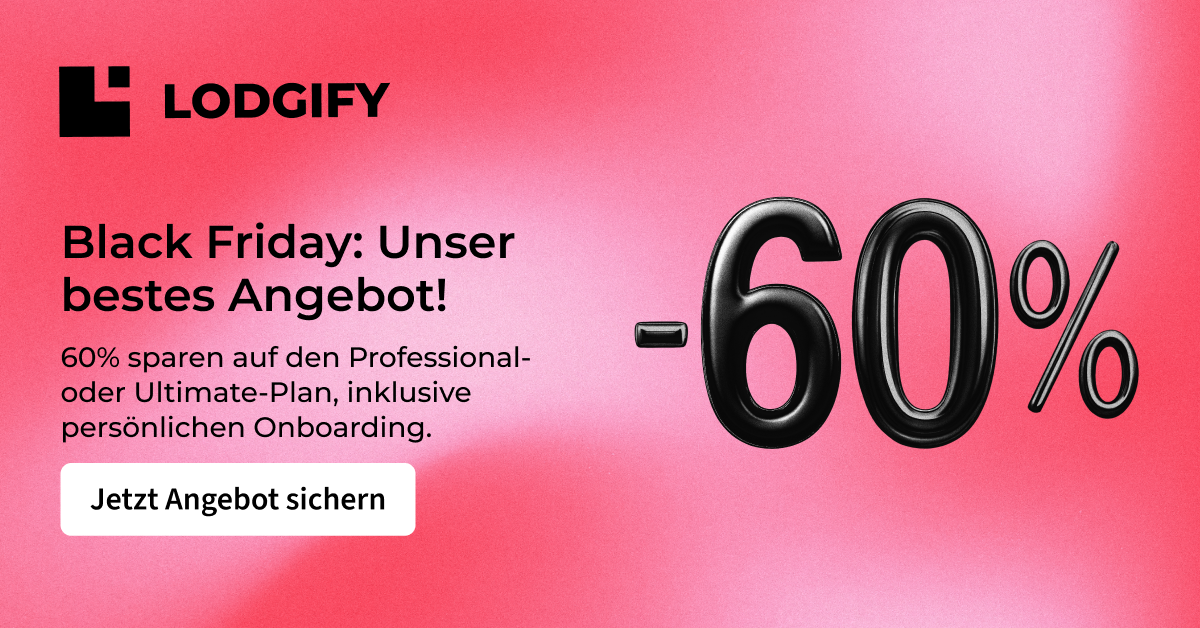 Lodgify Black Friday Angebot