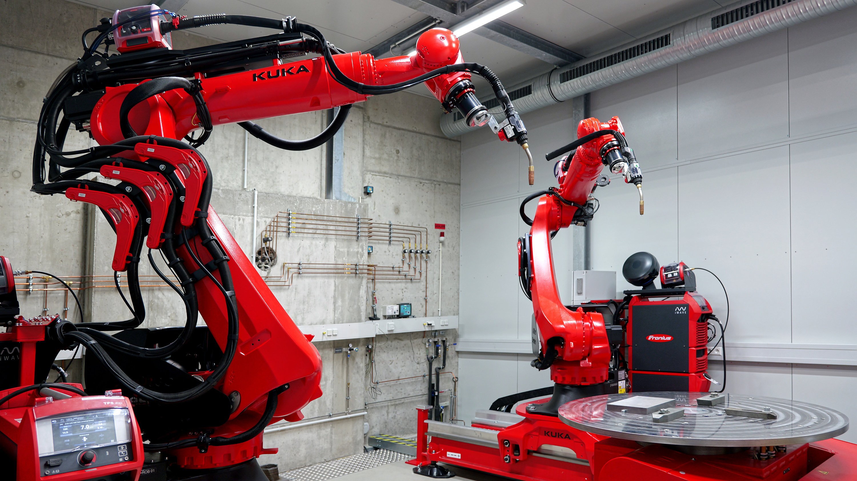 Kollaborierende WAAM-Roboteranlage für die BTU Cottbus-Senftenberg