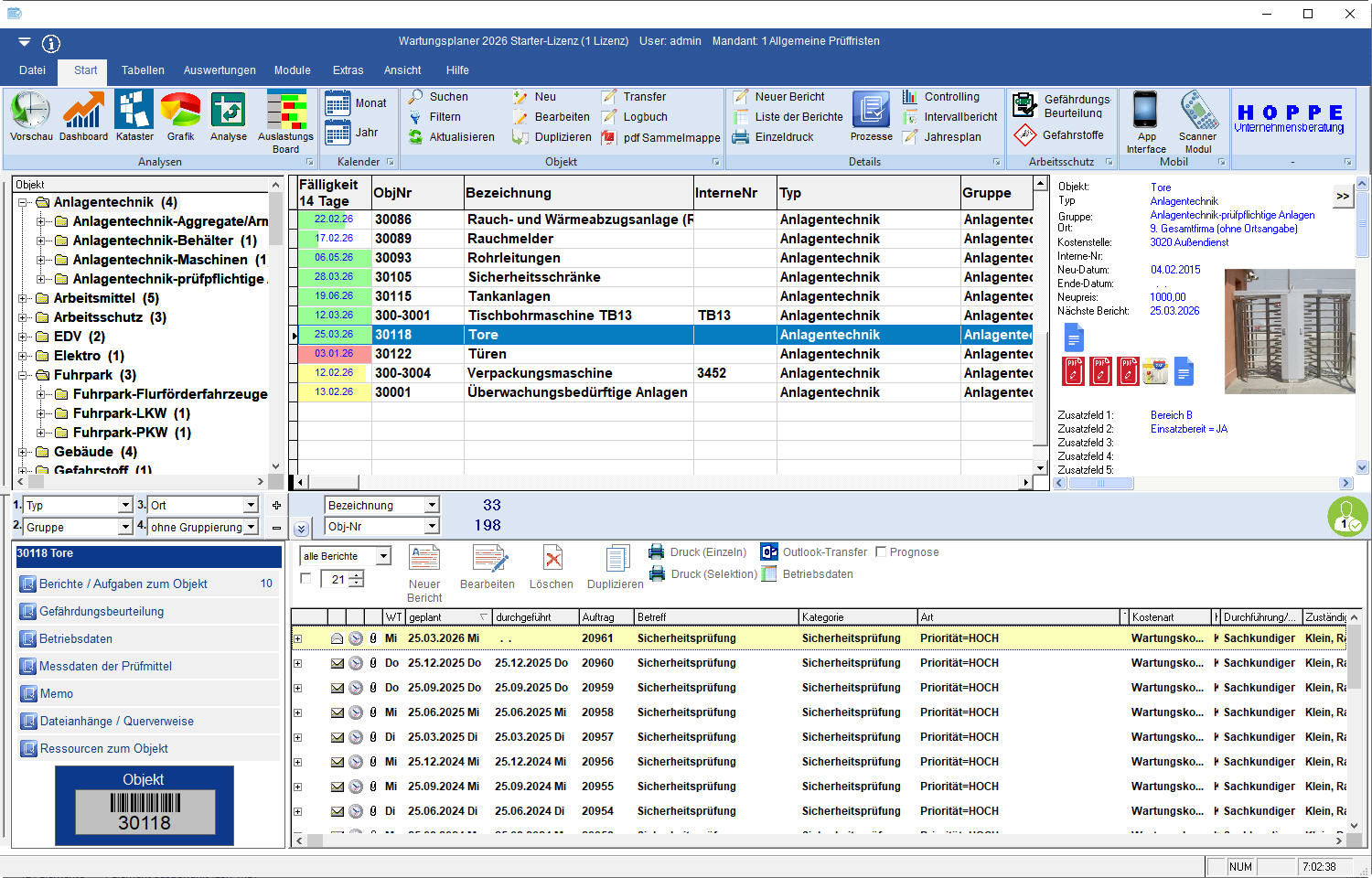 wartungsplane screnshot
