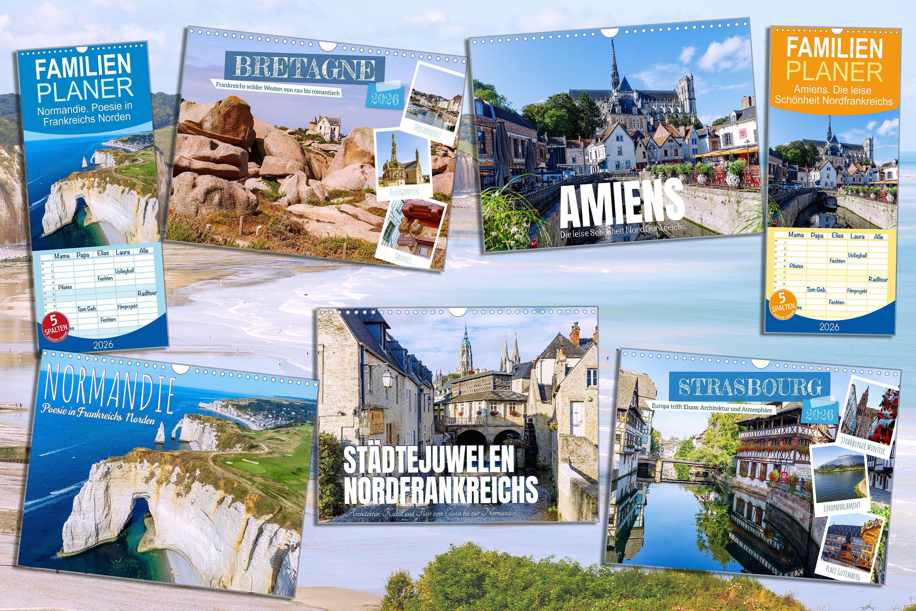 Frankreich-Kalender von Hanna Wagner