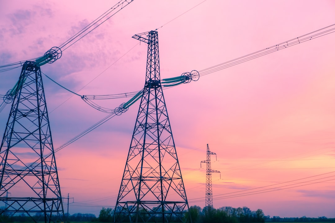 Energiebranche im Wandel; Strommasten