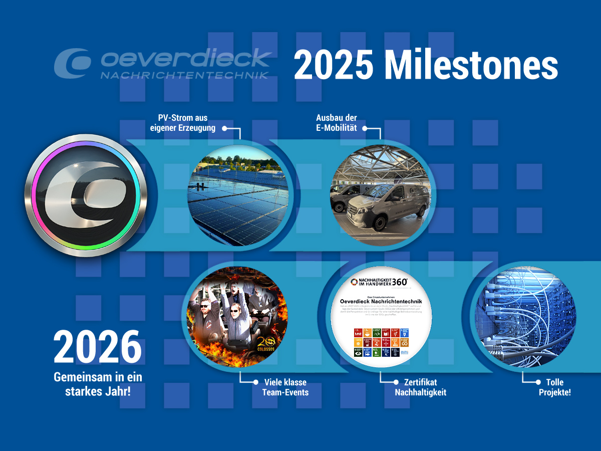 Oeverdieck Nachrichtentechnik - Elektrotechnik, Netzwerktechnik und IT-Systeme im Norden