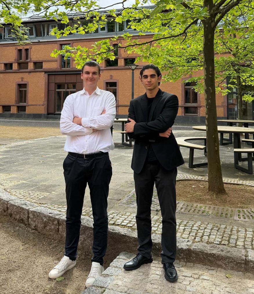 Die beiden Start-Up-Gründer: Golo Wachs (links, verantwortlich für Produktentwicklung) und Ali Masri (verantwortlich für Geschäftstentwicklung und Sales).
