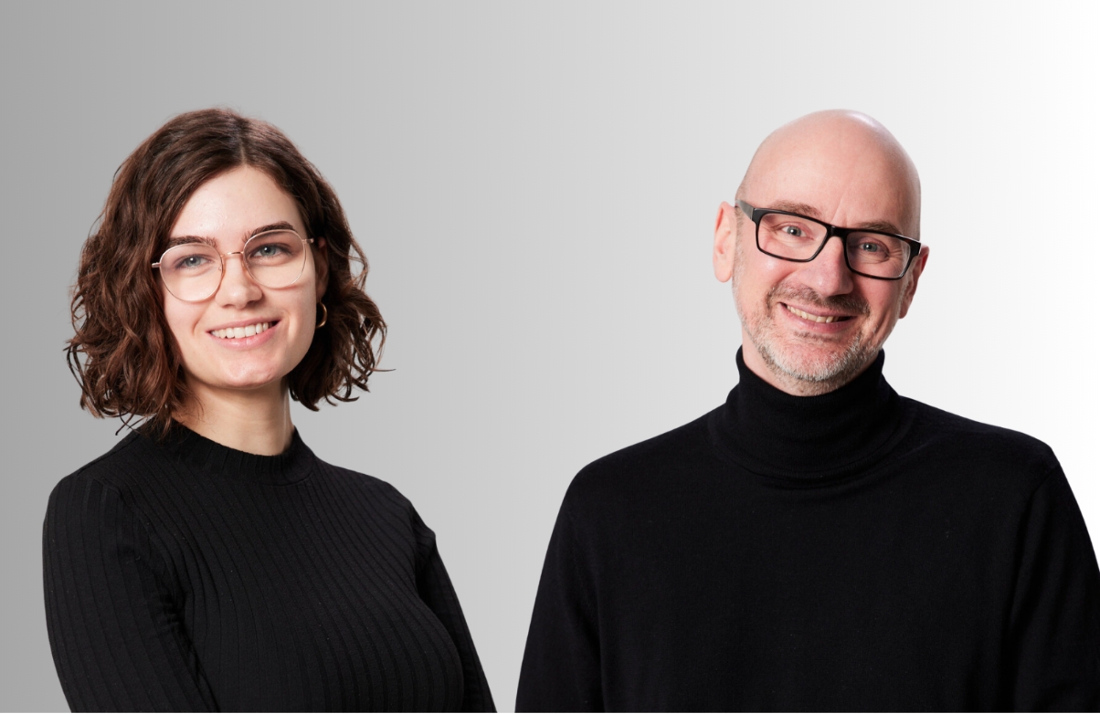 Christian Benkner und Marleen Adolphi von ARISE Online Marketing aus Stuttgart