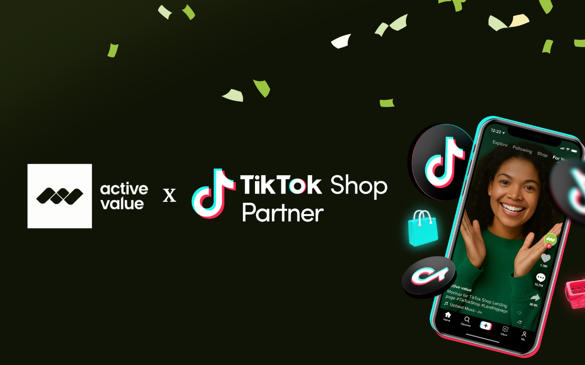 Die neue Partnerschaft zwischen der active value GmbH und TikTok Shop