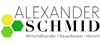 Logo ALEXANDER SCHMID Wirtschaftsprüfer / Steuerberater / Mensch
