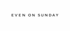 Logo von EVEN ON SUNDAY GmbH