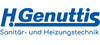 Logo von H. Genuttis Sanitär- und Heizungstechnik GmbH